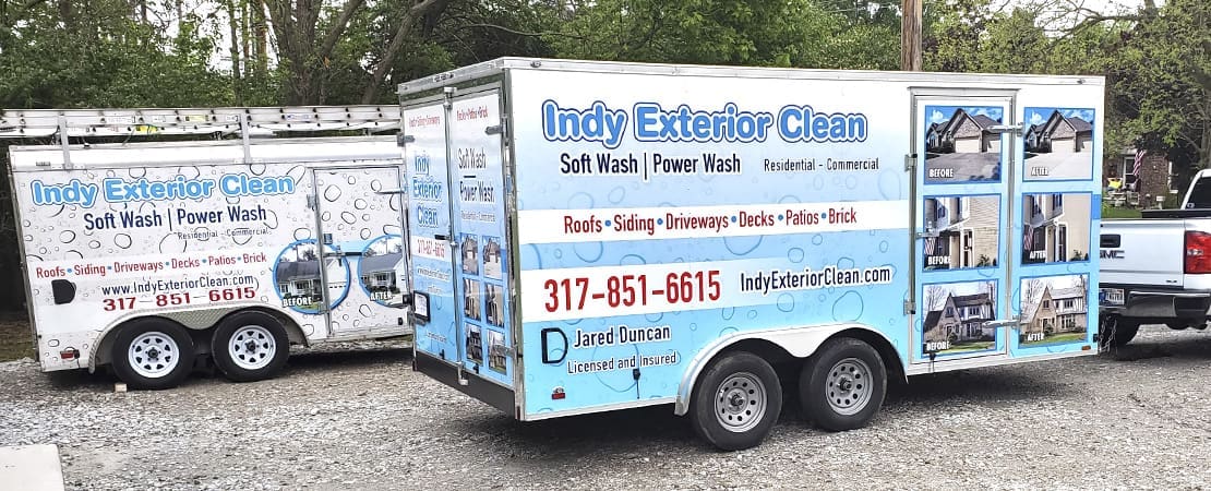 Indy Exterior Clean Truck and Trailer